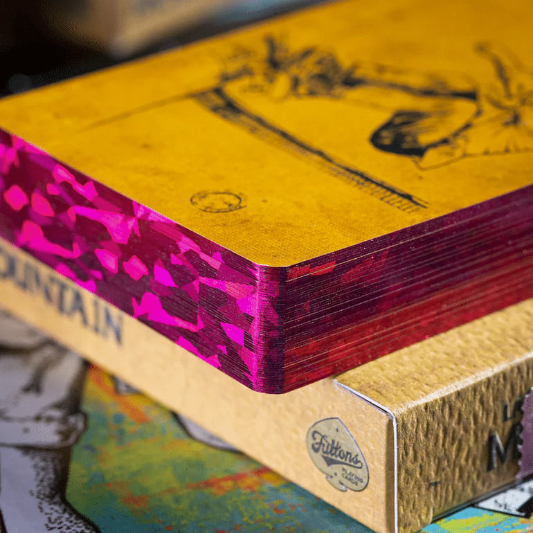 Lance Mountain Skating Skeletons Gilded Edition- Pretty in Pink by Fulton