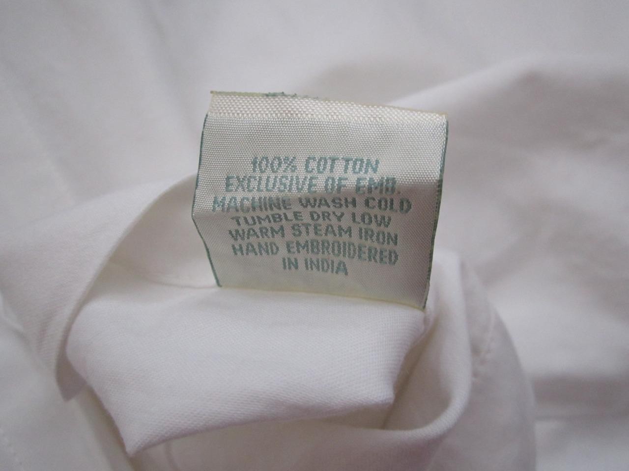 NOS SOURCE PERRIER Collection Cotton Sateen Wheat Embroidered Euro Pillow Sham