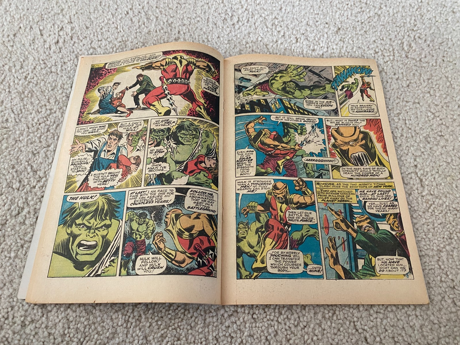 Incredible Hulk 103 VF 8.0 High Grade 1st Space Parasite KEY General Ross