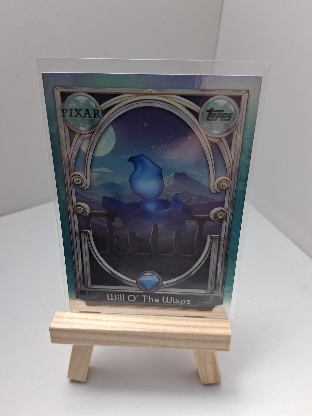 2025 Topps Disney Wonder Will O’ The Wisps 146 Tier 2 Diamond Rainbow Foil NM/M