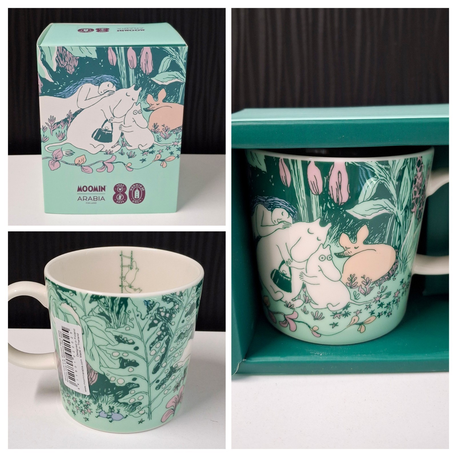 ARABIA Moomin’s Day 0.3L Mug 2025 80th Anniversary New w/ Original Box