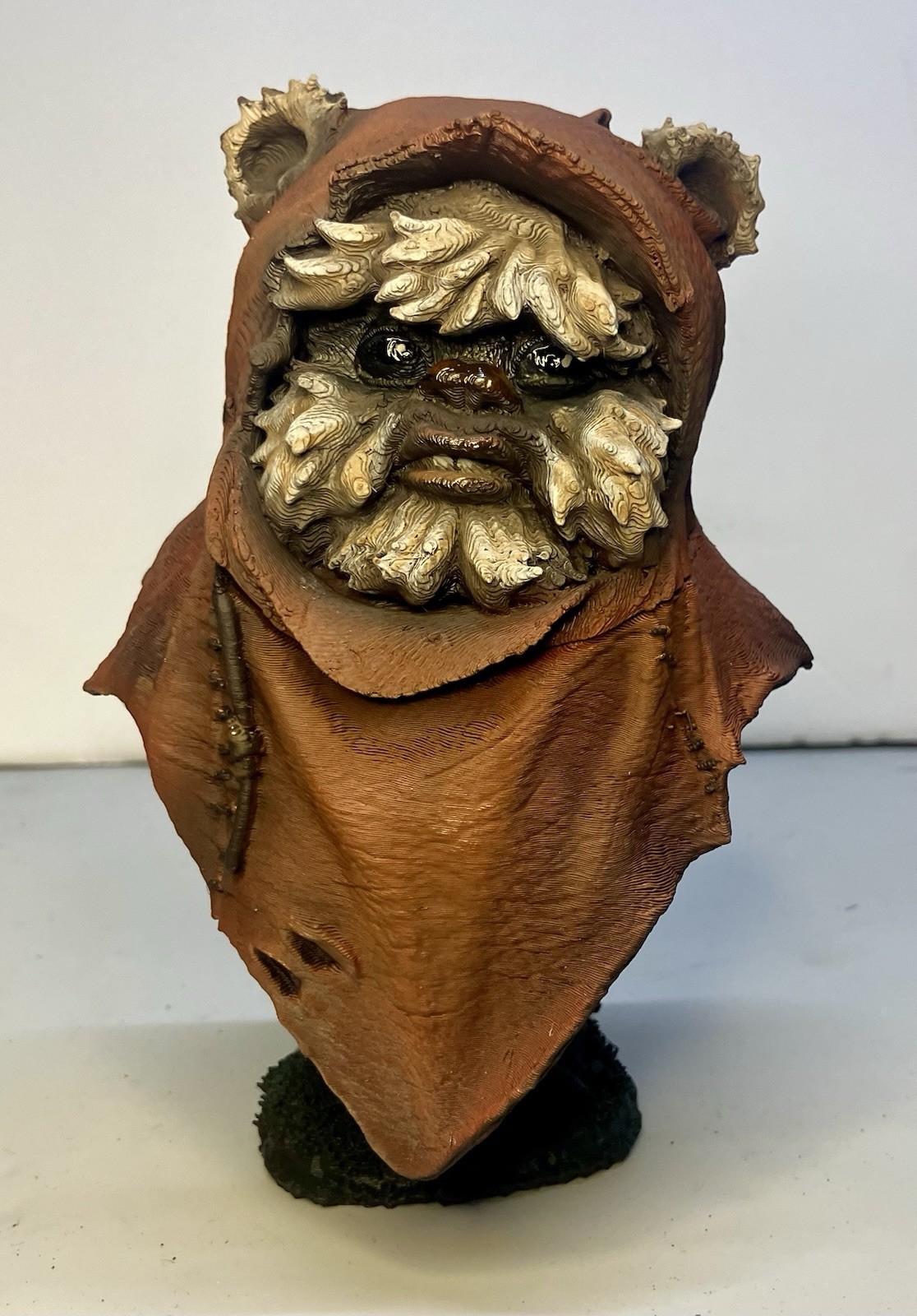 Star Wars Ewok Wicket Return of the Jedi Inspired Mini Bust Statue Handpaint