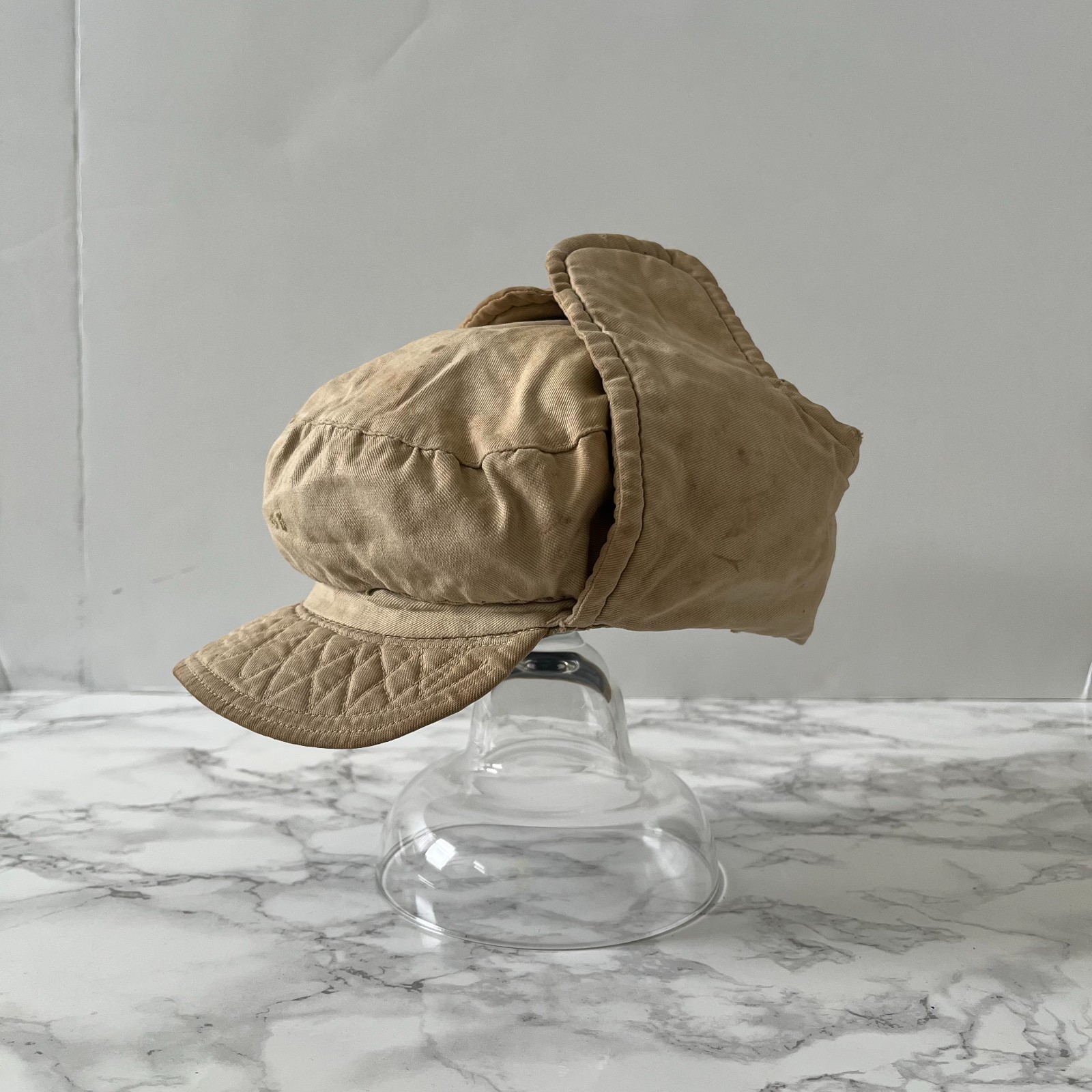 Original Post WW2 Korean War Chinese Army PLA/PVA Type 49 Winter Field Cap Hat