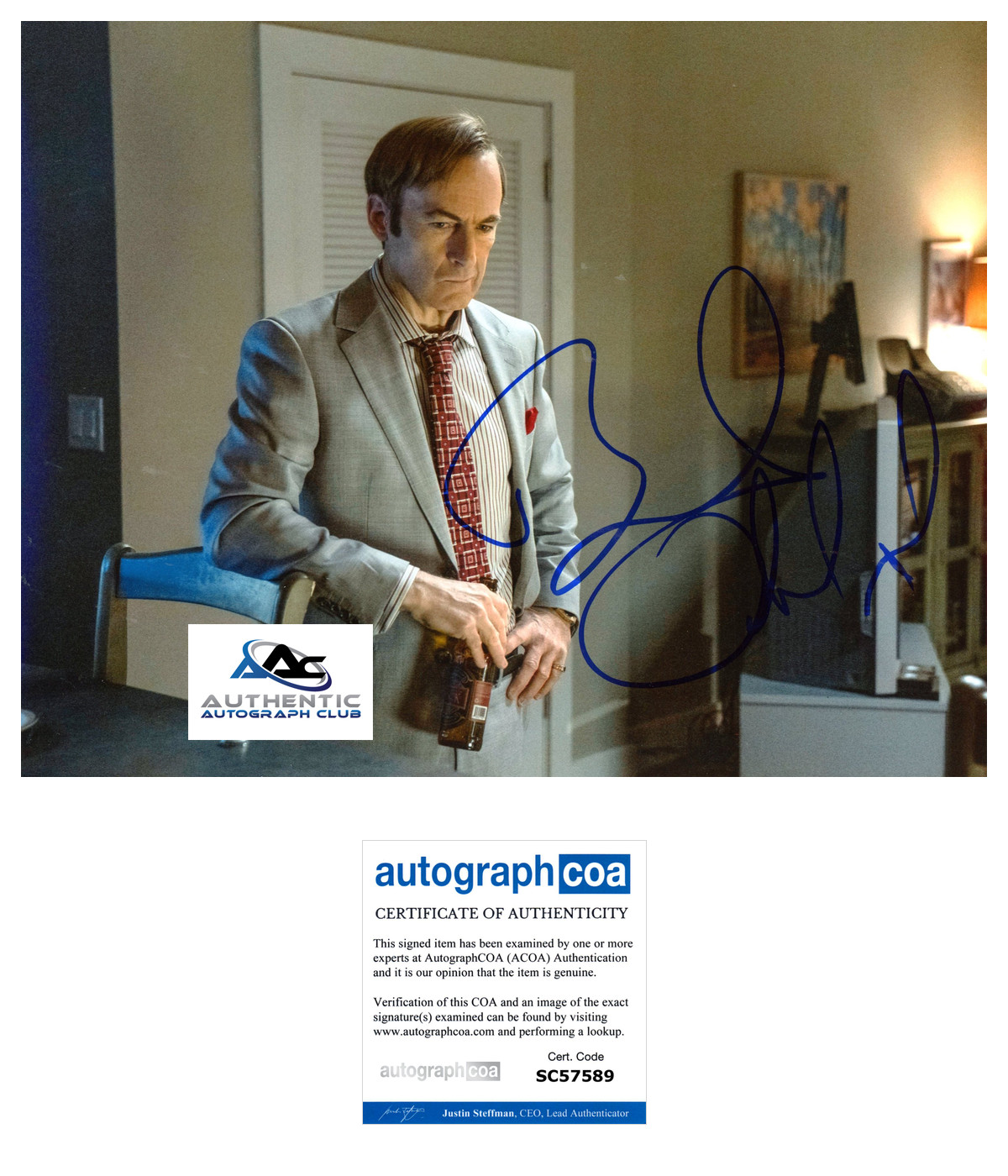 BOB ODENKIRK AUTOGRAPH SIGNED 8×10 PHOTO BREAKING BAD BETTER CALL SAUL ACOA