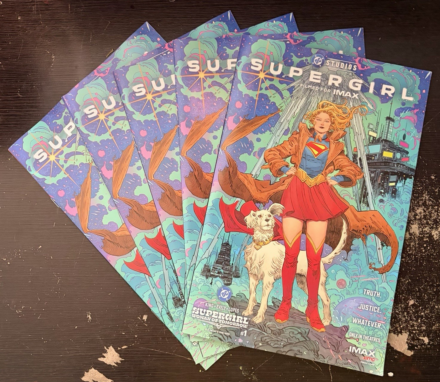 DC Comics Supergirl: Woman of Tomorrow #1 AMC IMAX Comic Book First Issue