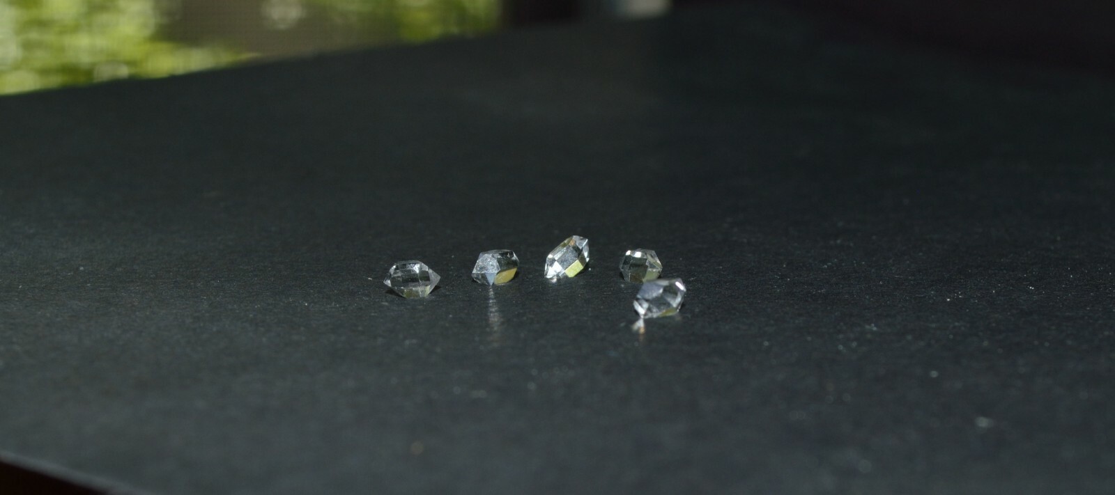 Herkimer Quartz, Eye Clean Herkimer Diamonds 1 lot of 5 crystals