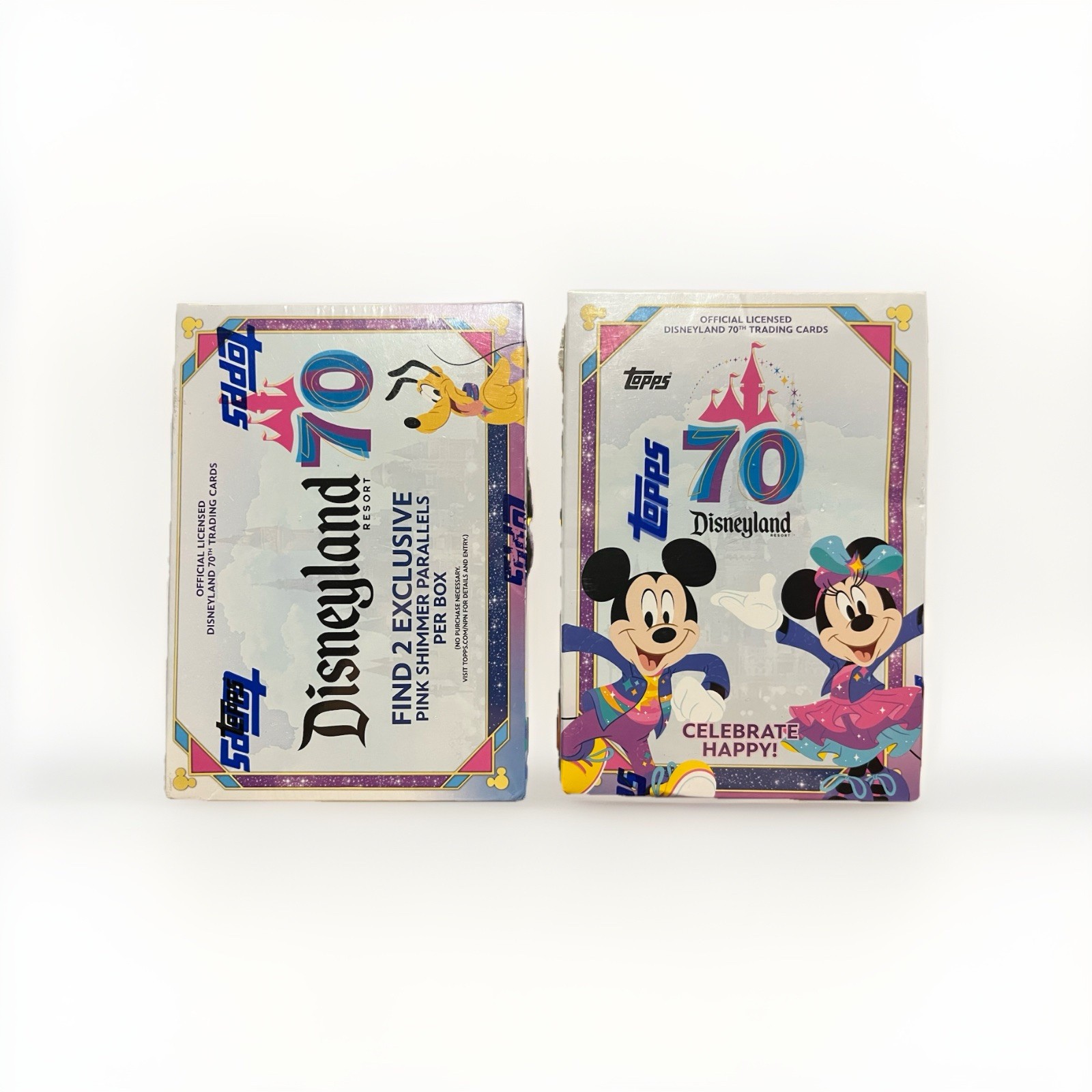 2025 Topps Disneyland 70th Anniversary Value Blaster Box Lot Of 2 New Sealed
