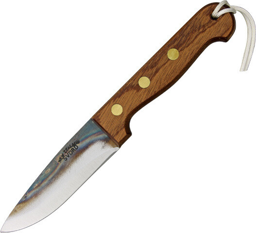 Svord Drop Point Hunter Knife DP 9 3/4″ overall. 4 3/8″ drop point blade. Brown
