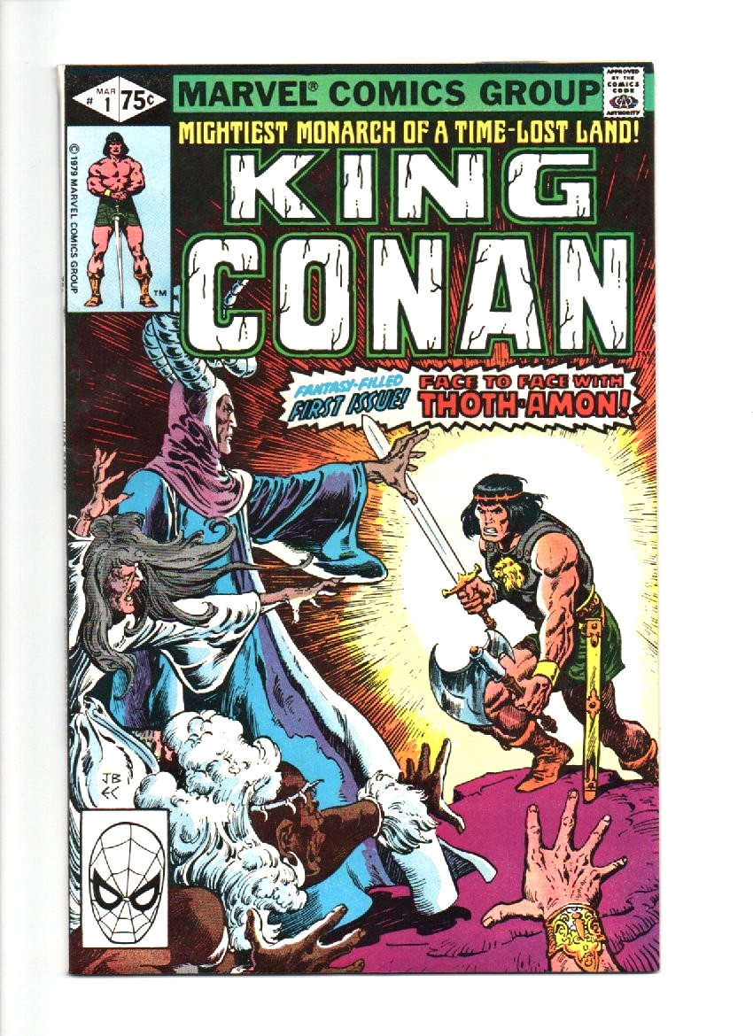 KING CONAN #1 NM UNREAD(STIFF SPINE) NEW MOVIE KEY 1980 1ST ISSUE THOTH-AMON