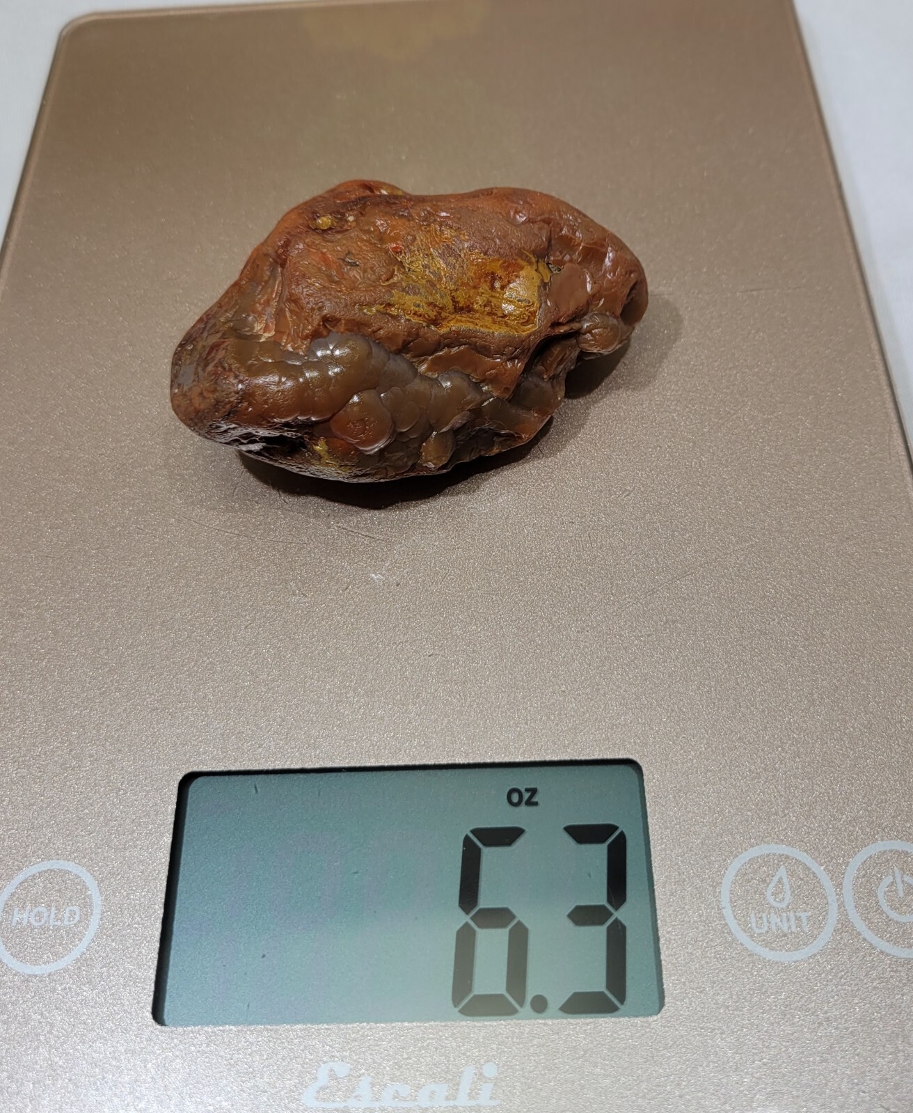Oddball Botryoidal Lake Superior Agate 6.3 oz