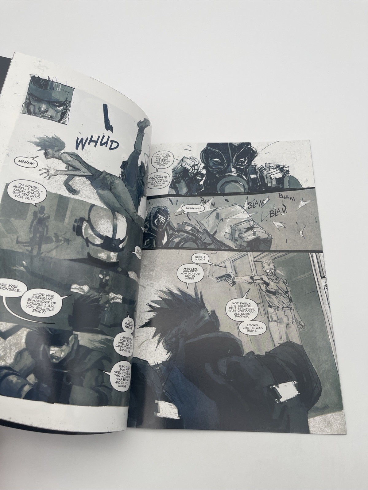 KONAMI METAL GEAR SOLID # 7 IDW COMICS 2005 ASHLEY WOOD ART FIRST PRINTING