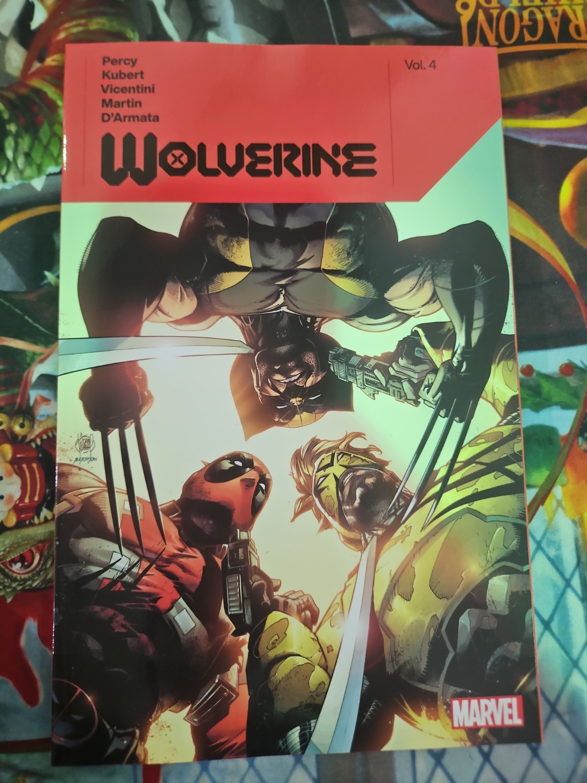 Wolverine Volume Vol. 4 by Benjamin Percy Paperback TPB / TP Novel Lot B