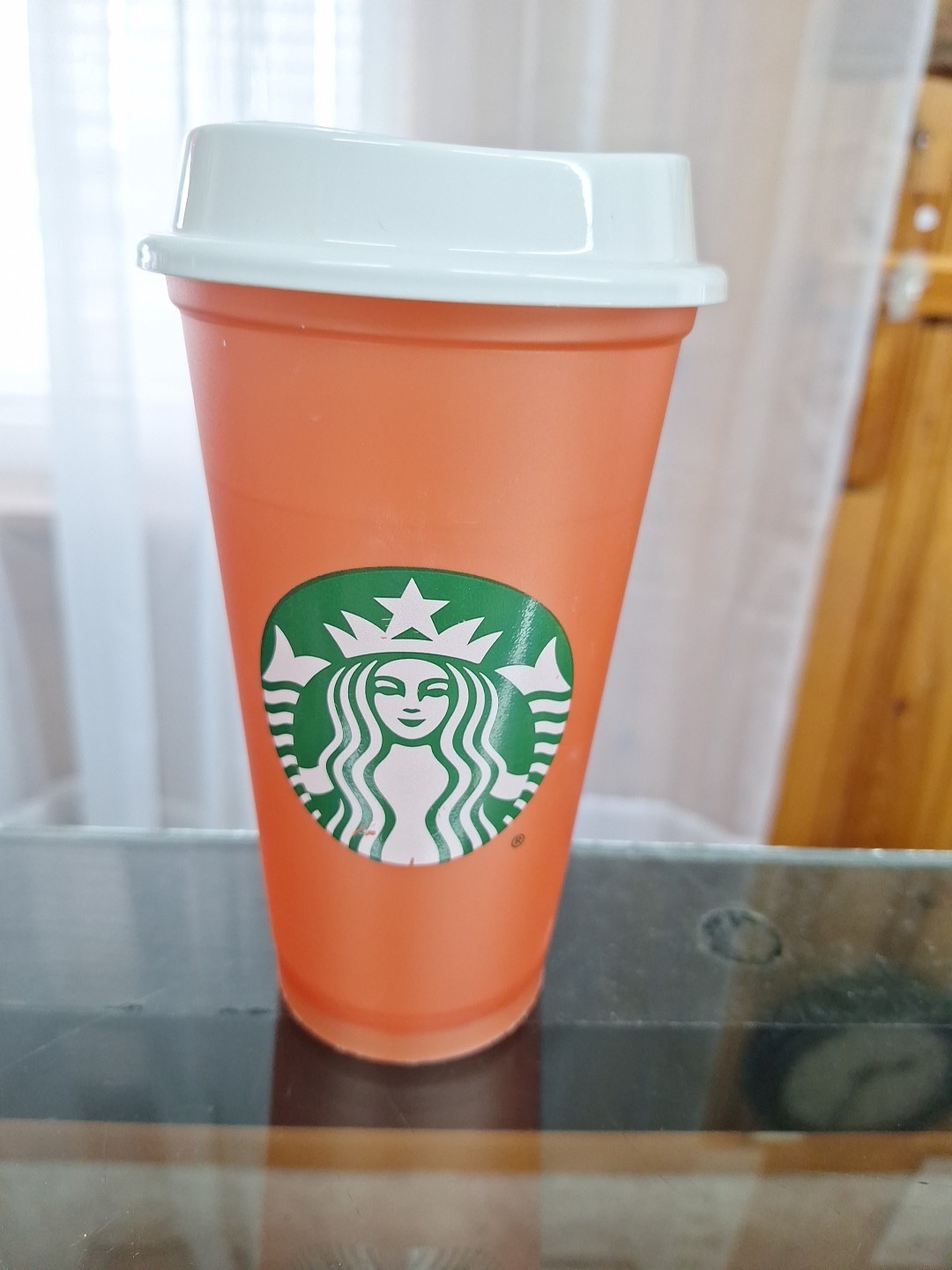 Starbucks Reusable Cup Orange
