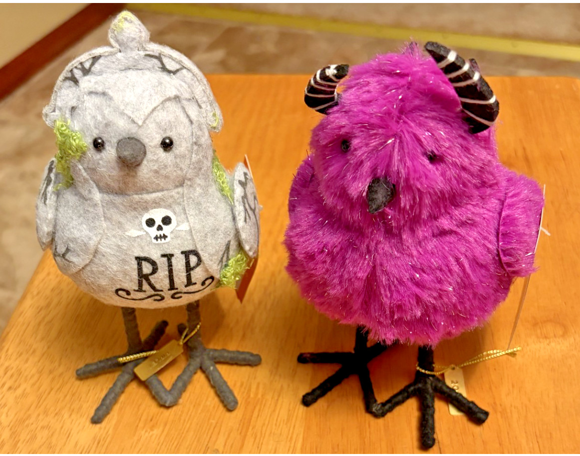 Target Hyde & EEK! Furbert Monster & Ripley Tombstone Halloween Birds 2026
