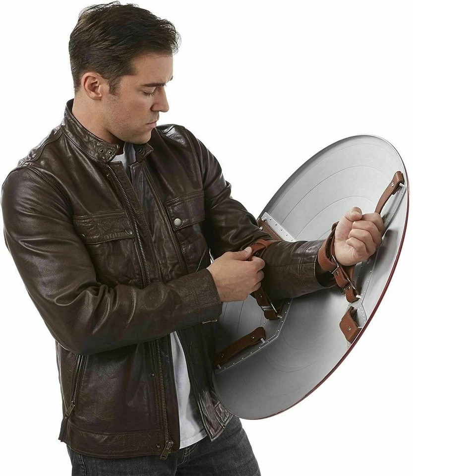 Captain America Shield Prop Handmade Replica First Avenger Shield Metal Shield