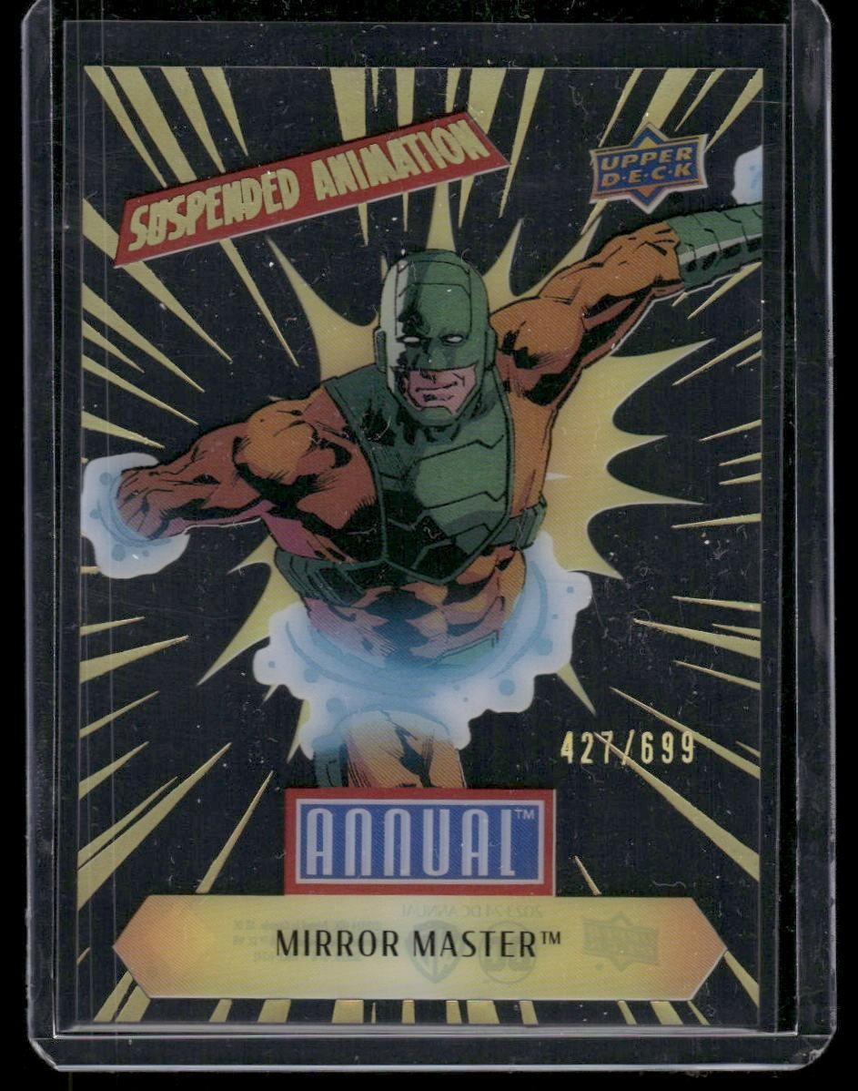 DC Comics Upper Deck 2023-24 DC Annual Mirror Master SA-4 Serial Numbered Insert