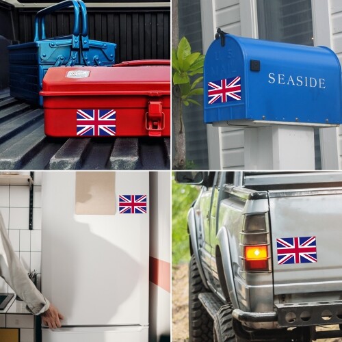 British Flag Car Magnet Decal 4 x 6 Heavy Duty for Car Truck SUV