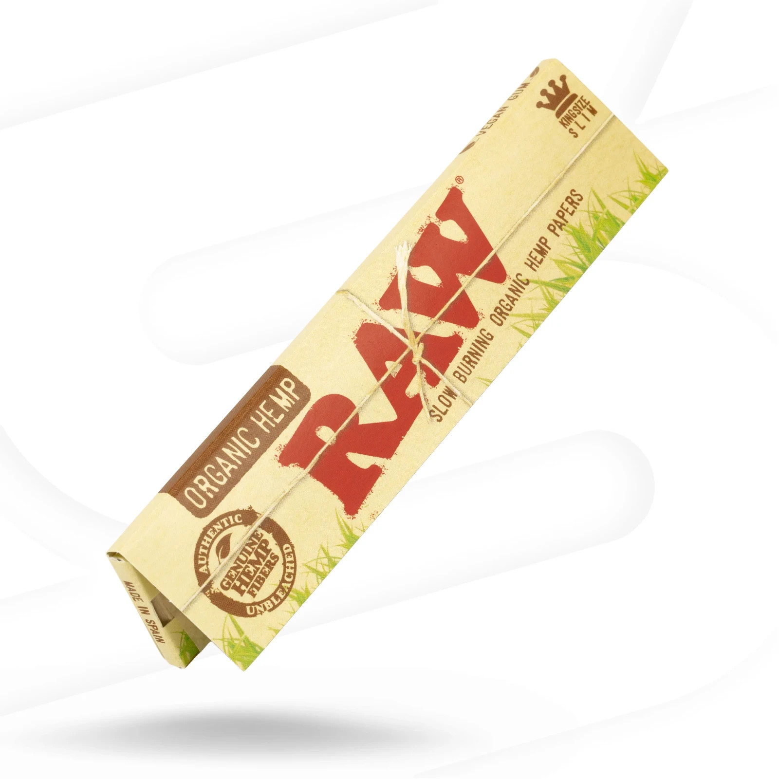 Raw organic hemp king size slim papers – 1 pack(32 per pack)
