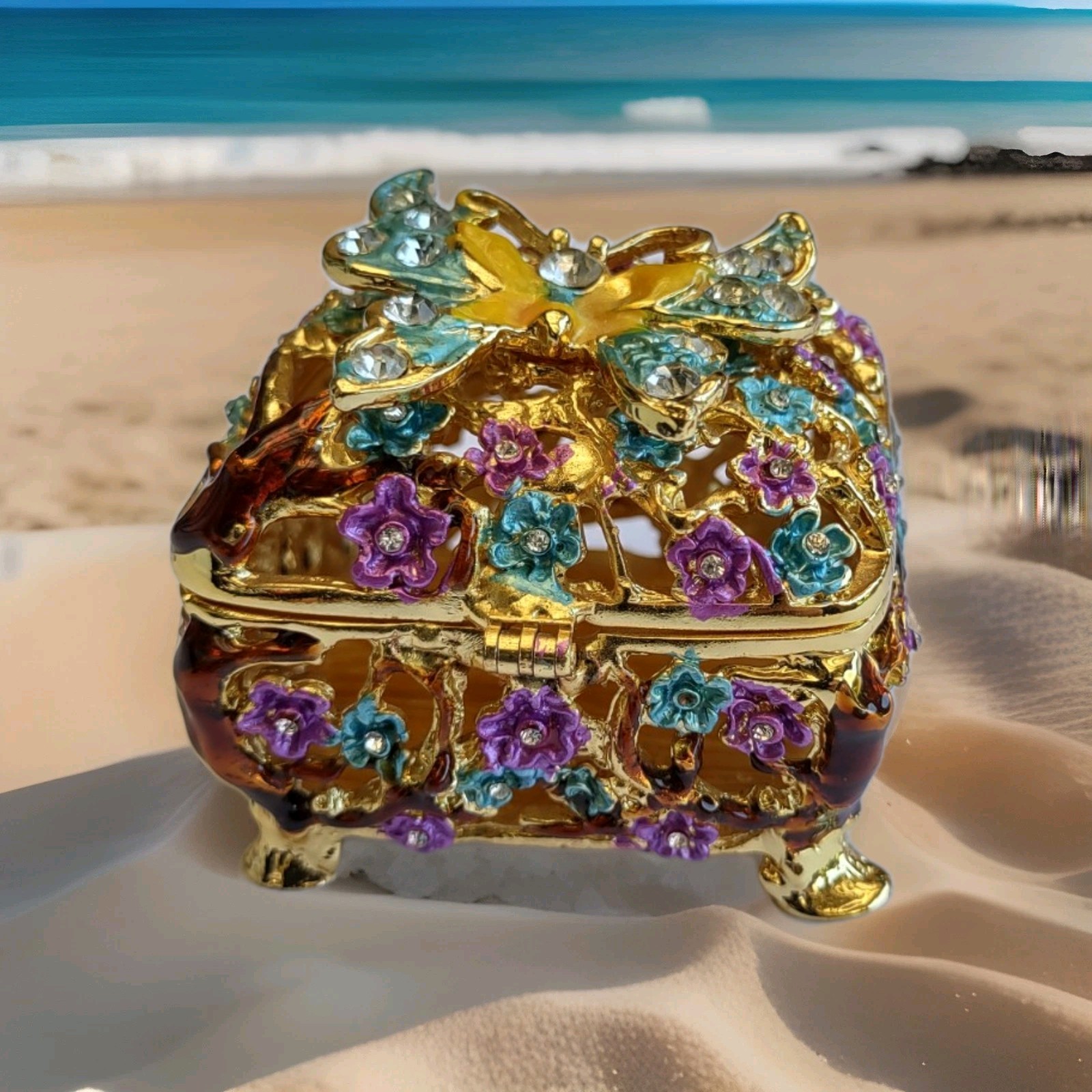 Butterfly Trinket Box