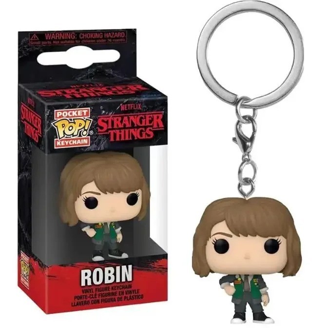 Funko Pop Pocket Pop Keychain Stranger Things Eleven Robin Barb Steve Dustin Key