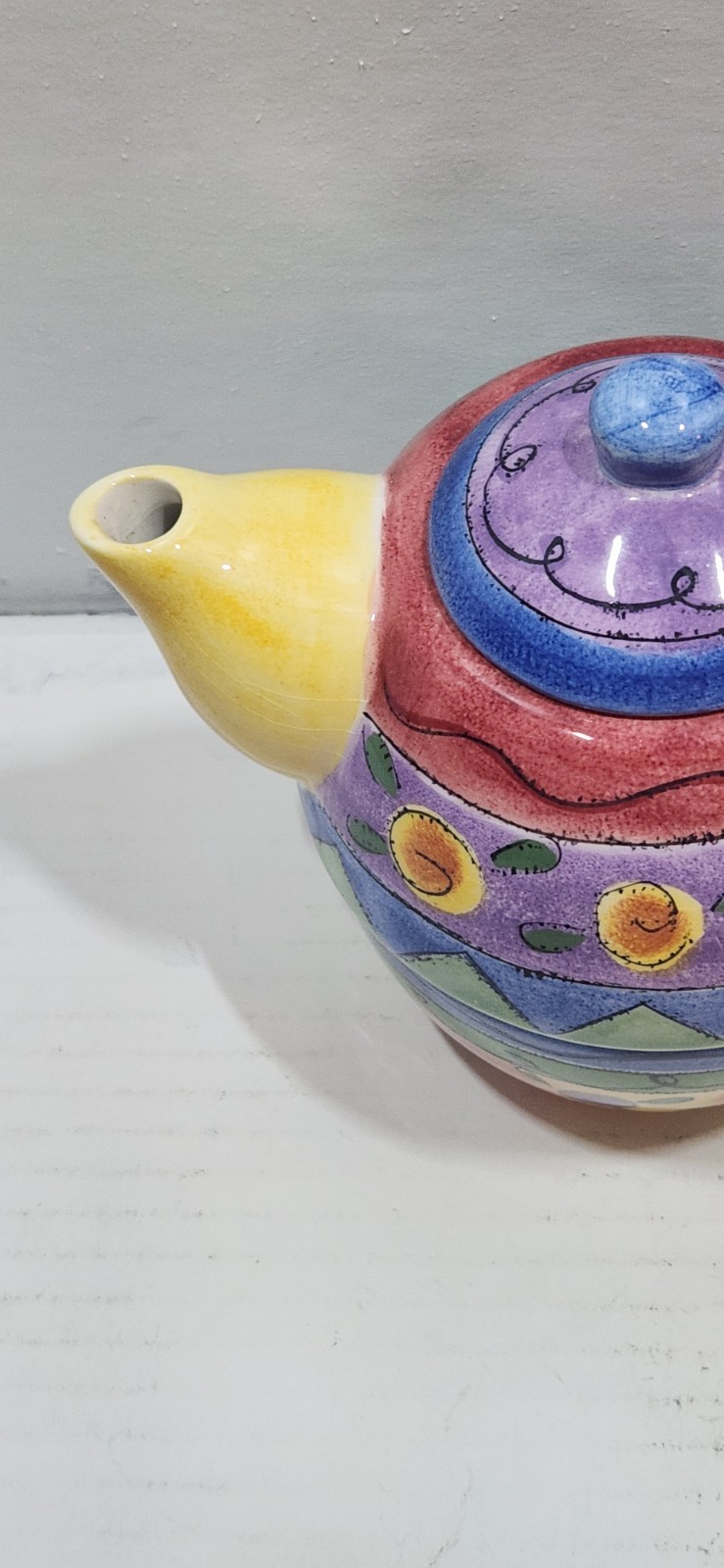 Whimsical “Tea for One” Stacking Teapot Set Sweet Shoppe Sue Zipkin Sango Shabby