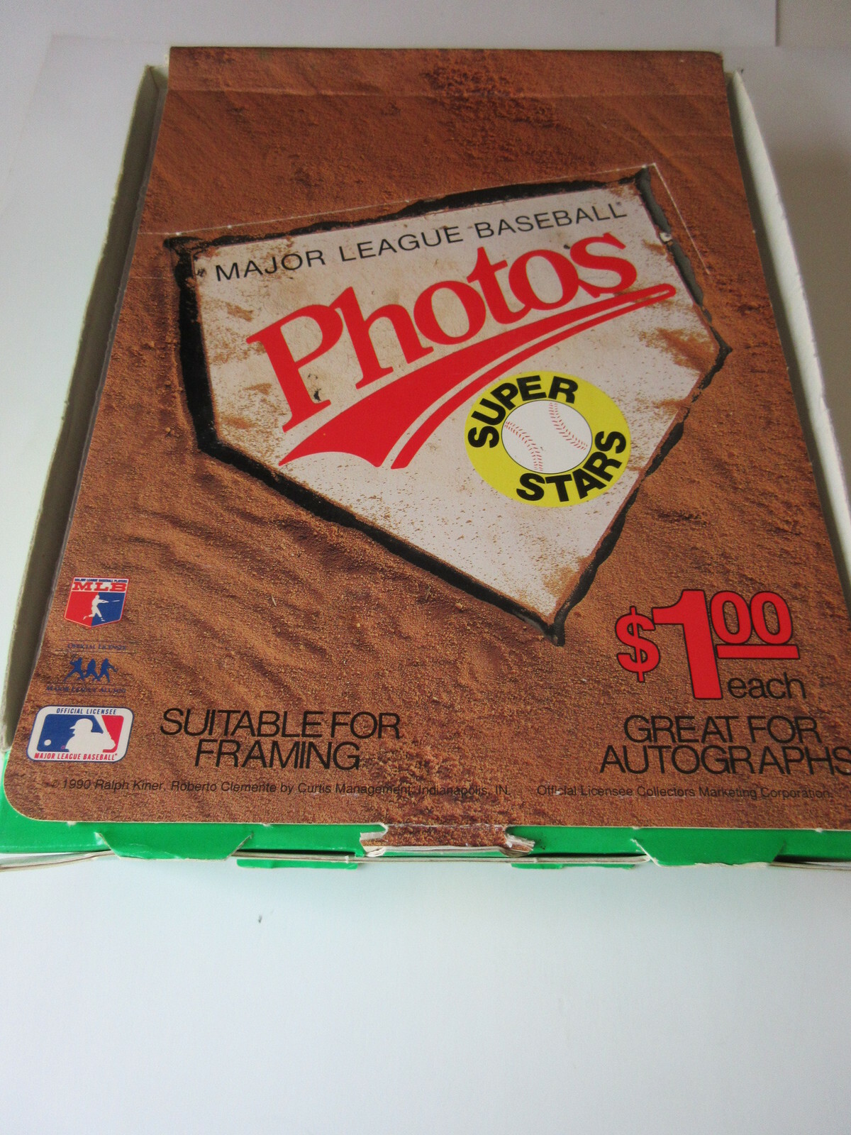 Major League Baseball Photos 1990 box 50 sealed photos Roberto Clemente +