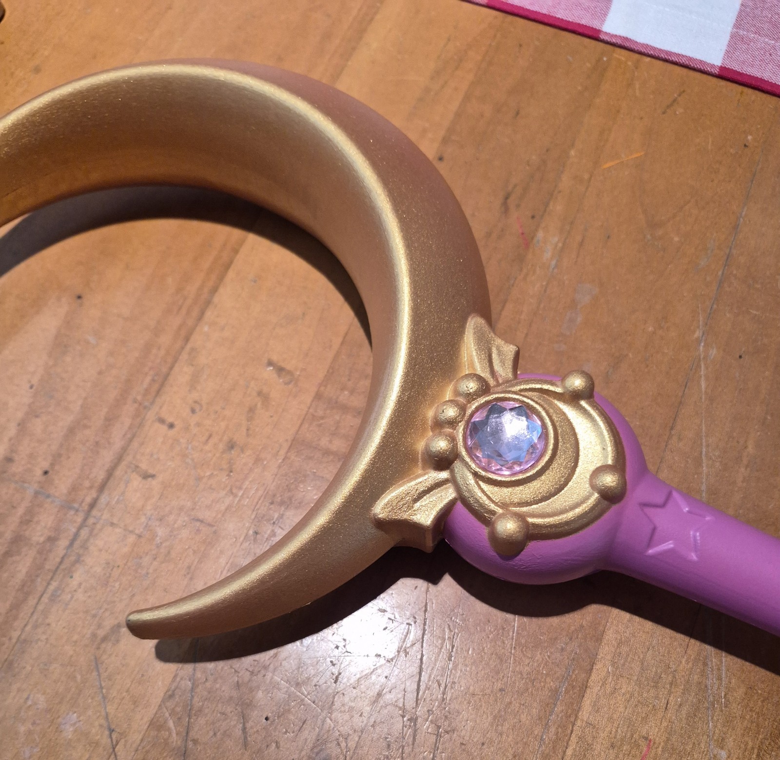 Polyurethane foam sailor Moon’s crescent moon rod FOR COSPLAY