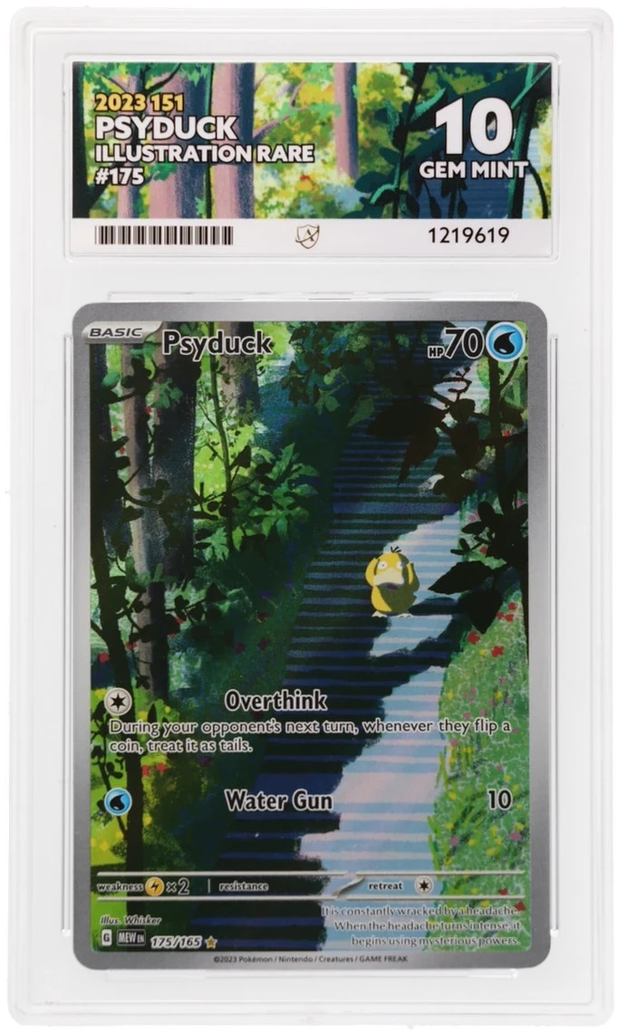 Psyduck 175/165 Pokémon 151 illustration Rare English Ace 10
