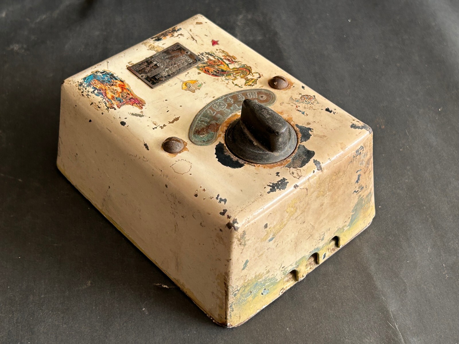 OLD VINTAGE KASSELS AIR-MASTER CAPACITOR ELECTRIC 220-250. VOLTS FAN REGULATOR.