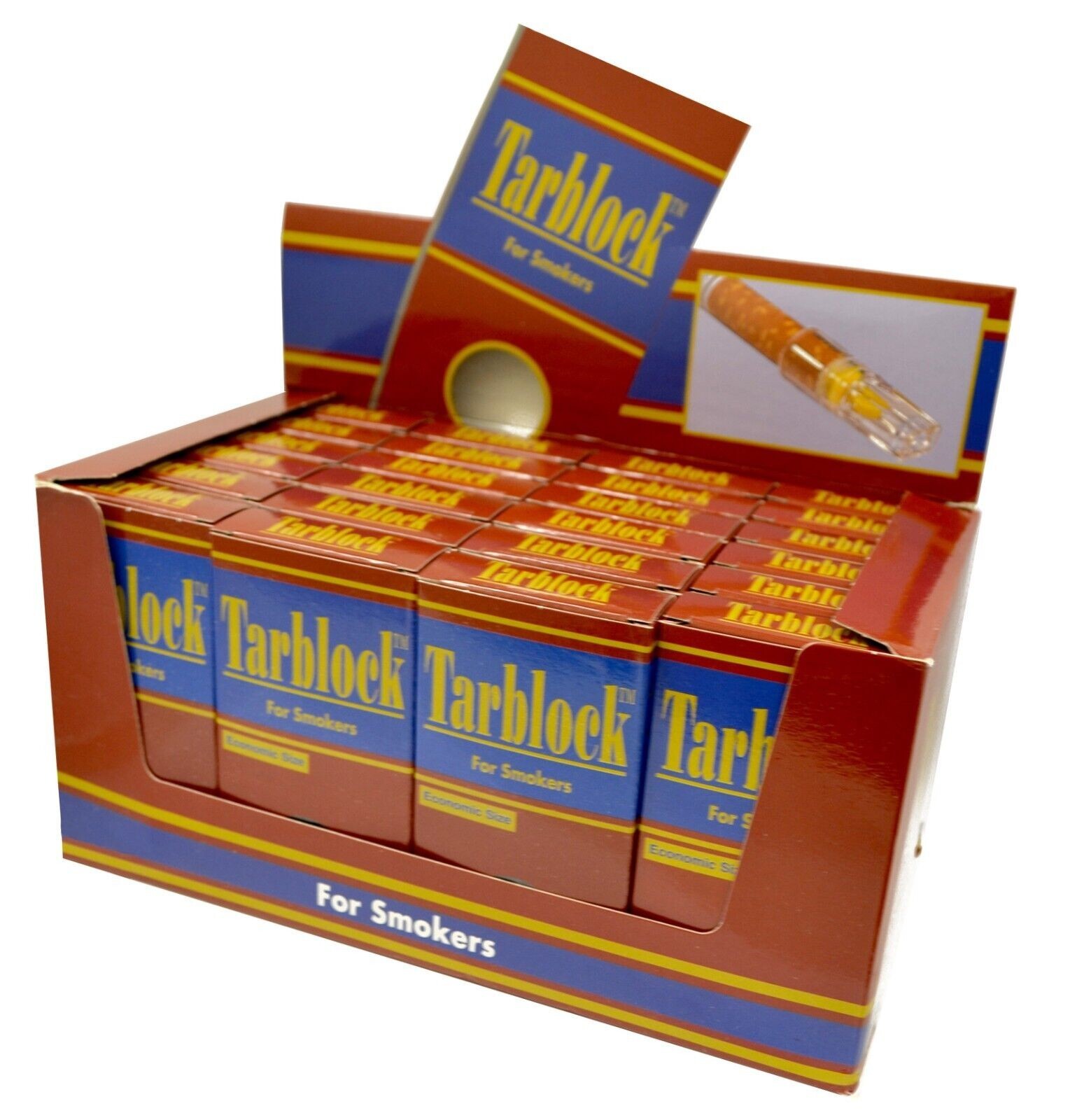 TARBLOCK Cigarette Filter Tips 24 Packs (720 filters) ~Free Shipping!
