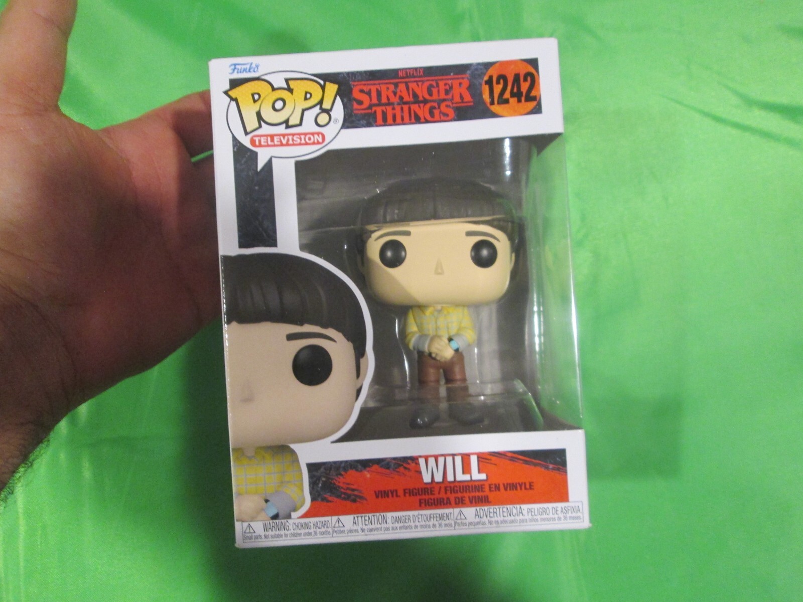 FUNKO POP NETFLIX STRANGER THINGS SEASON 4 WILL BYERS # 1242 VINYL FIGURE READ