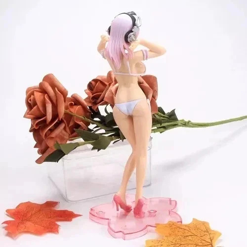 Super Sonico Swimsuit Nitroplus SoniAni Cute Anime Figure Model PVC 7″ [No Box]