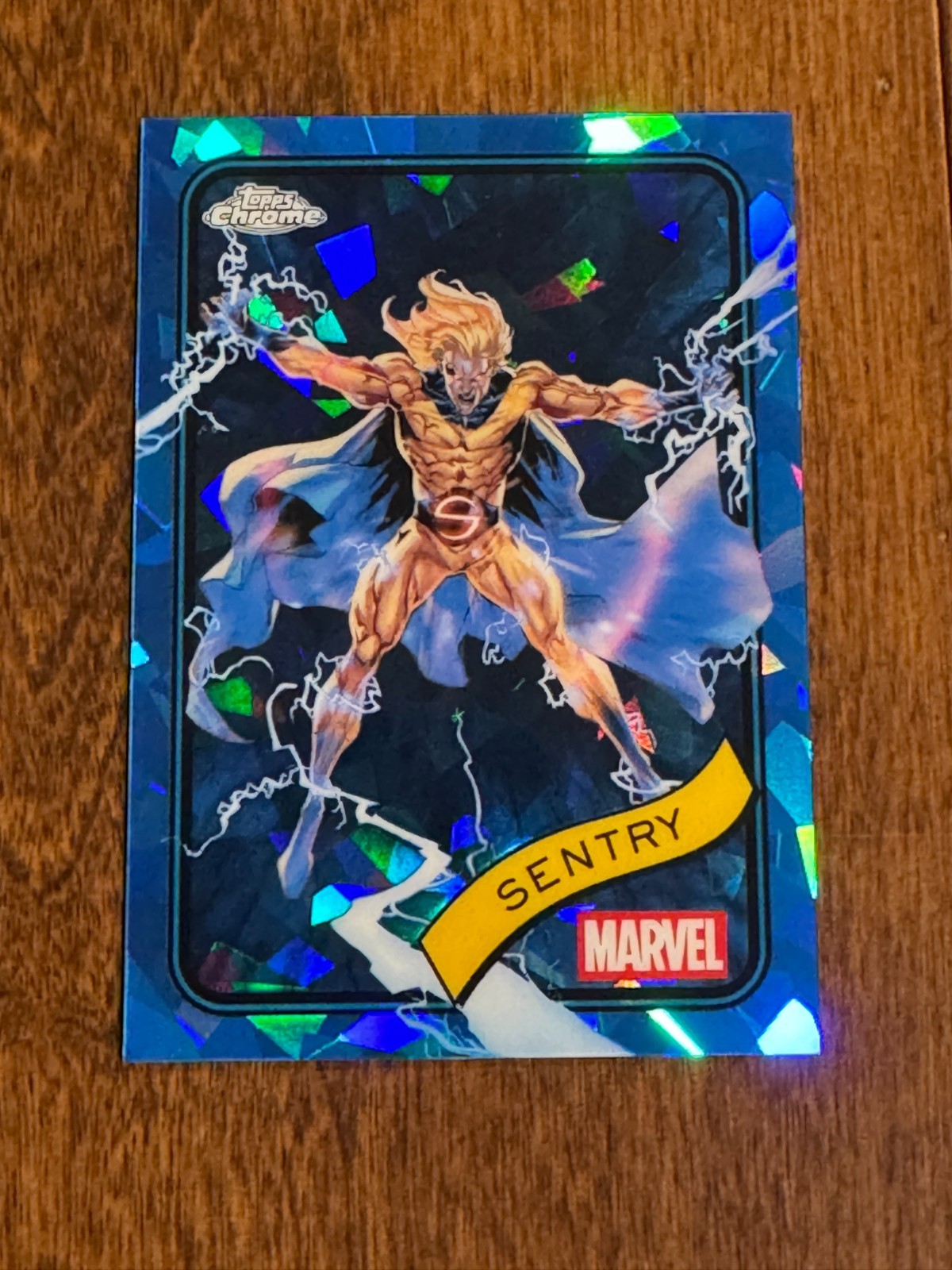 2025 Topps Chrome Sapphire Marvel Sentry #168