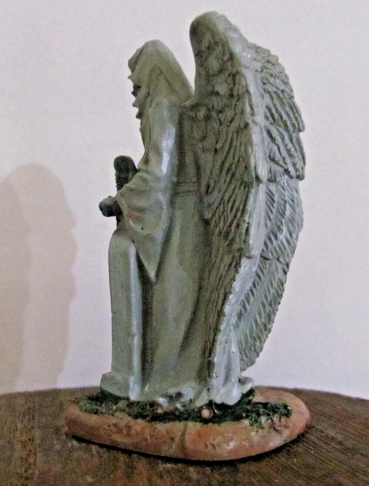 Lemax Spooky Town Accessory – Haunted Cemetery Statue #34078