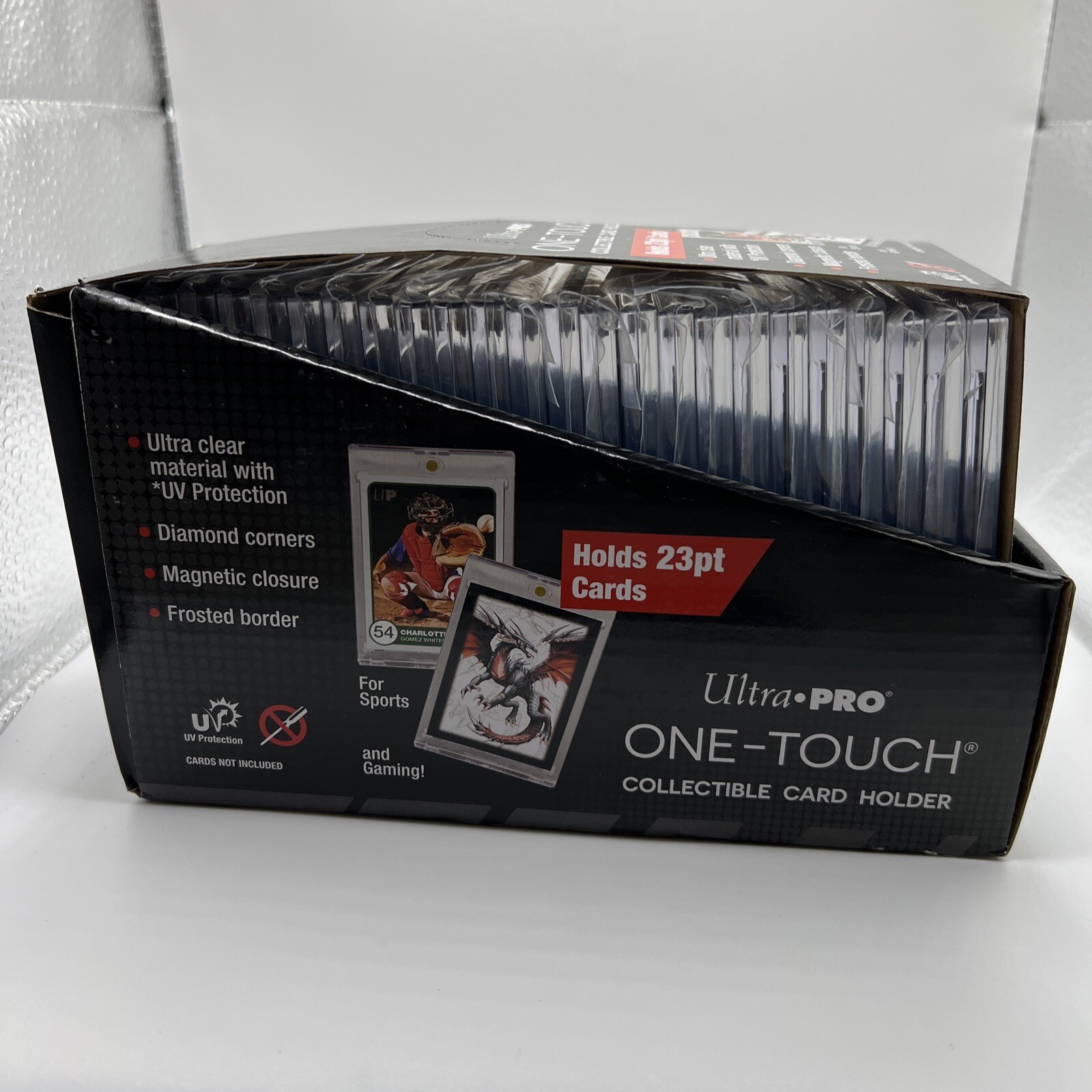 Ultra Pro One-Touch Magnetic Card Holder 23pt Point – BOX of 25
