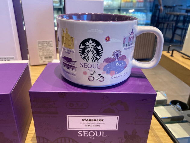 Starbucks Korea Annyeong Seoul Mug 355ml 2025 SS Regional City MD Coffee Limited