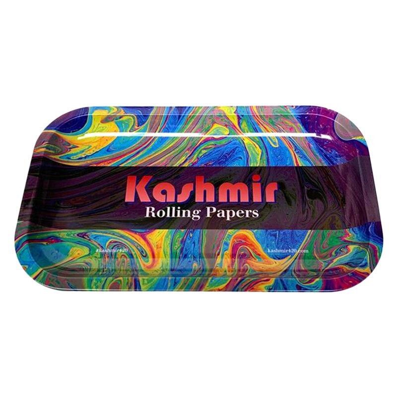 Kashmir Rolling Trays Multipurpose Metal Tray Perfect for Serving Set of 3 Count