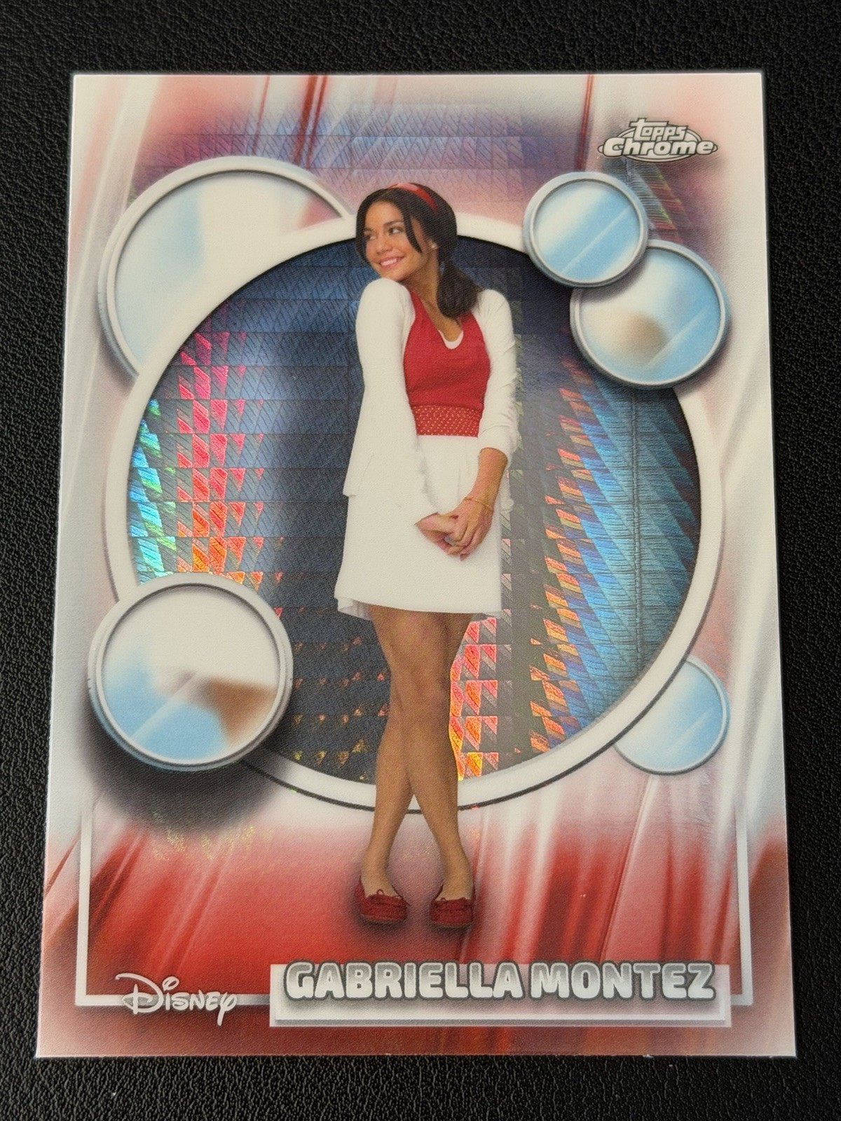 2026 Topps Chrome Disney Gabriella Montez High School Musical Prism Refractor