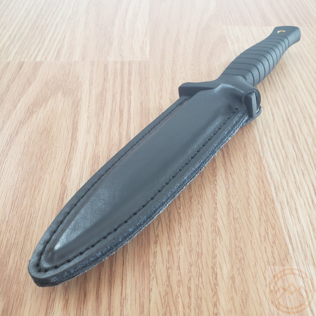 Smith & Wesson HRT Boot Fixed Knife 4.87″ Stainless Steel Blade Rubber Handle