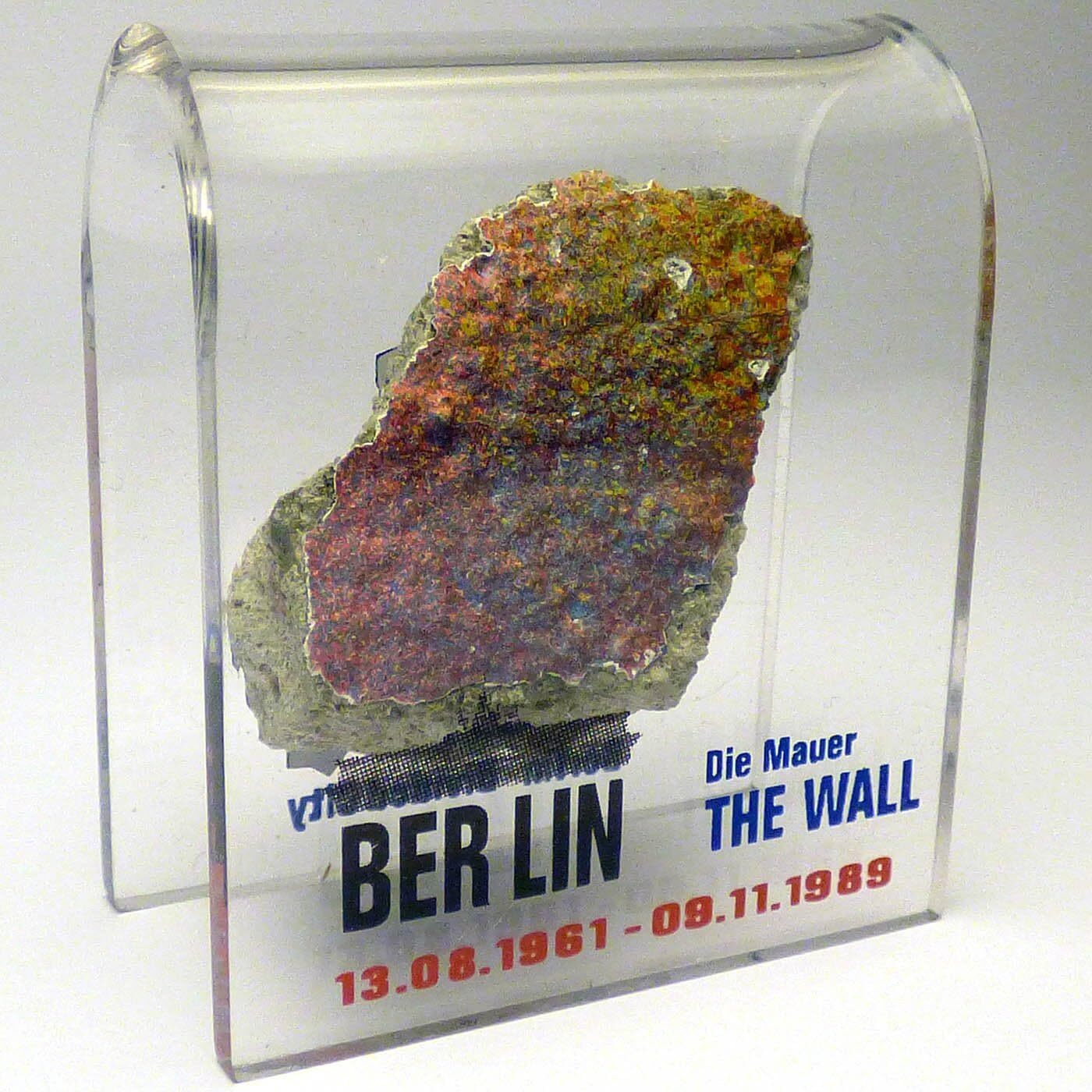 Original Piece Of The Berlin Wall – Authentic Souvenir From The Real Wall In Ger