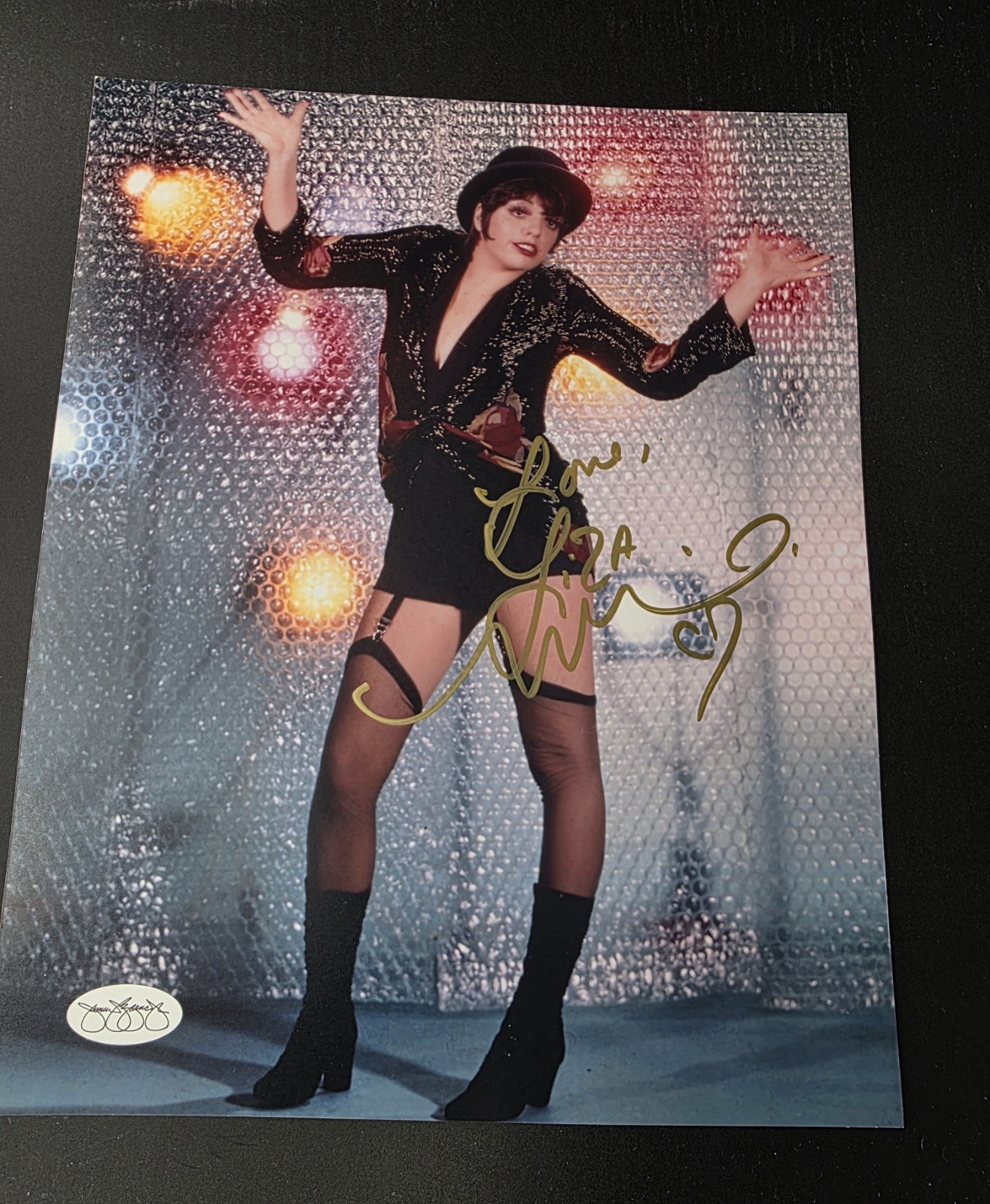 LIZA MINNELLI SIGNED AUTOGRAPHED PHOTO JSA COA JAMES SPENCE