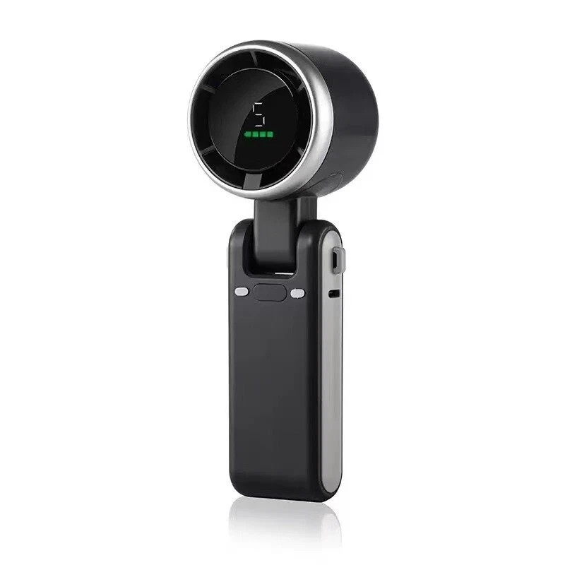 Mini Hand-held Fan Portable Folding Desk Fan Cooler Cooling USB Rechargeable Fan