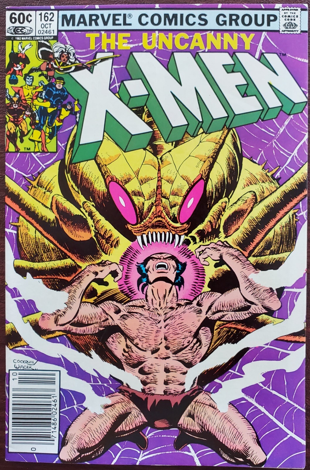 Uncanny X-Men #162 NM 9.2 (Marvel 1982) ~ Wolverine Solo Story ✨