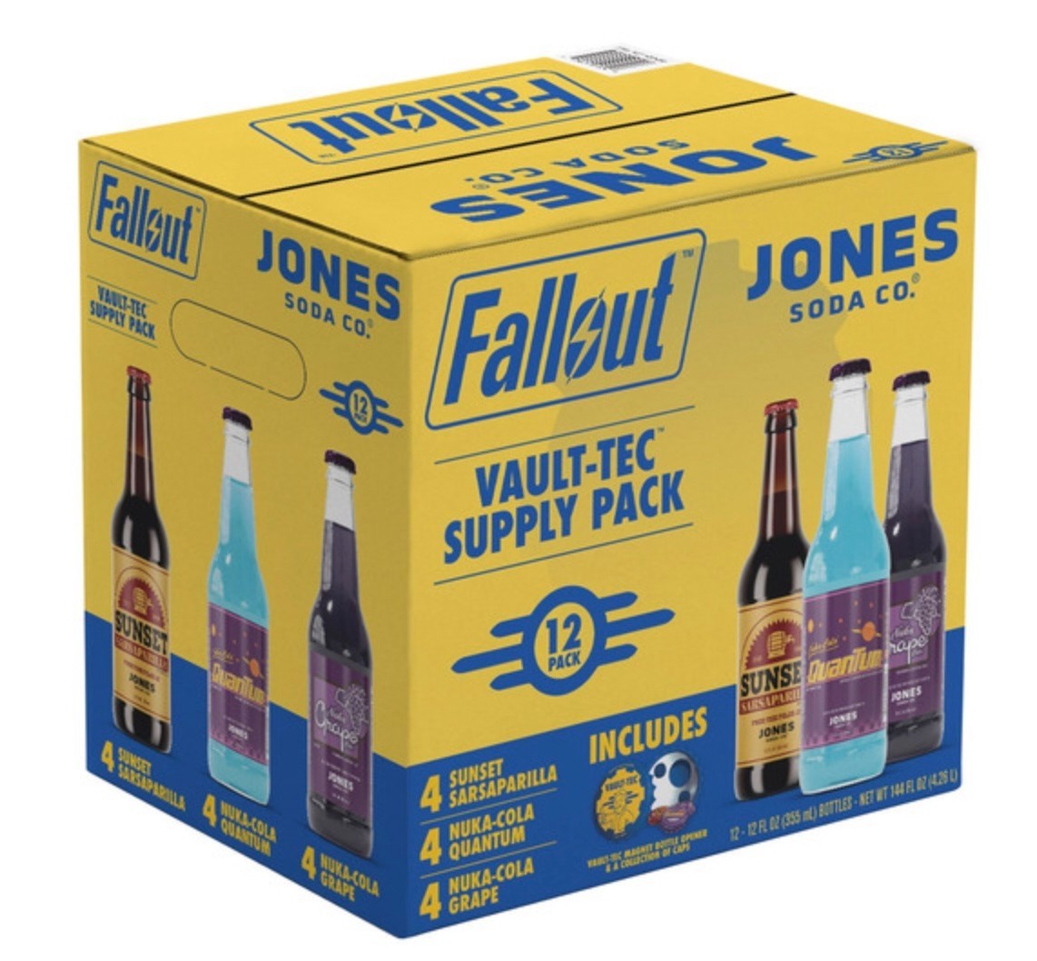 Fallout x Jones Soda – Vault-Tec Supply Pack Exclusive Limited – FAST SHIPPING