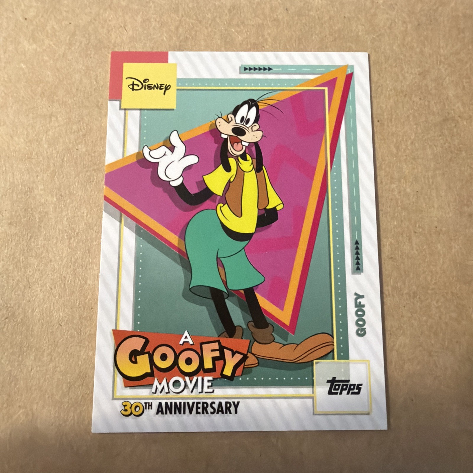 Topps A Goofy Movie 30th Anniversary Goofy Trading Card 2025 AGM-1