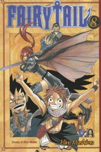 Fairy Tail, Vol. 8 – Paperback By Hiro Mashima – GOOD