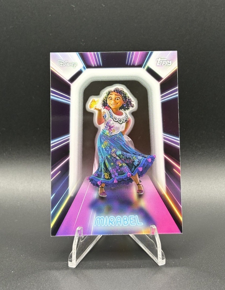 Topps 2026 Disney Neon MIRABEL Illuminated Neon Lights Trading Card NPL-16