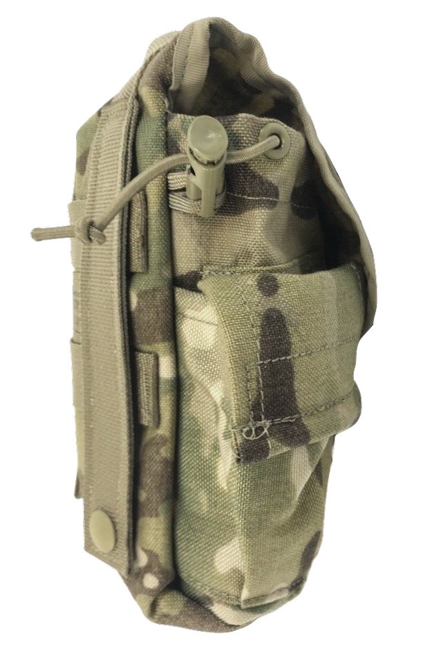 2 Pack FAIR US Army 1 QT General Purpose Canteen Pouch Molle II Multicam OCP