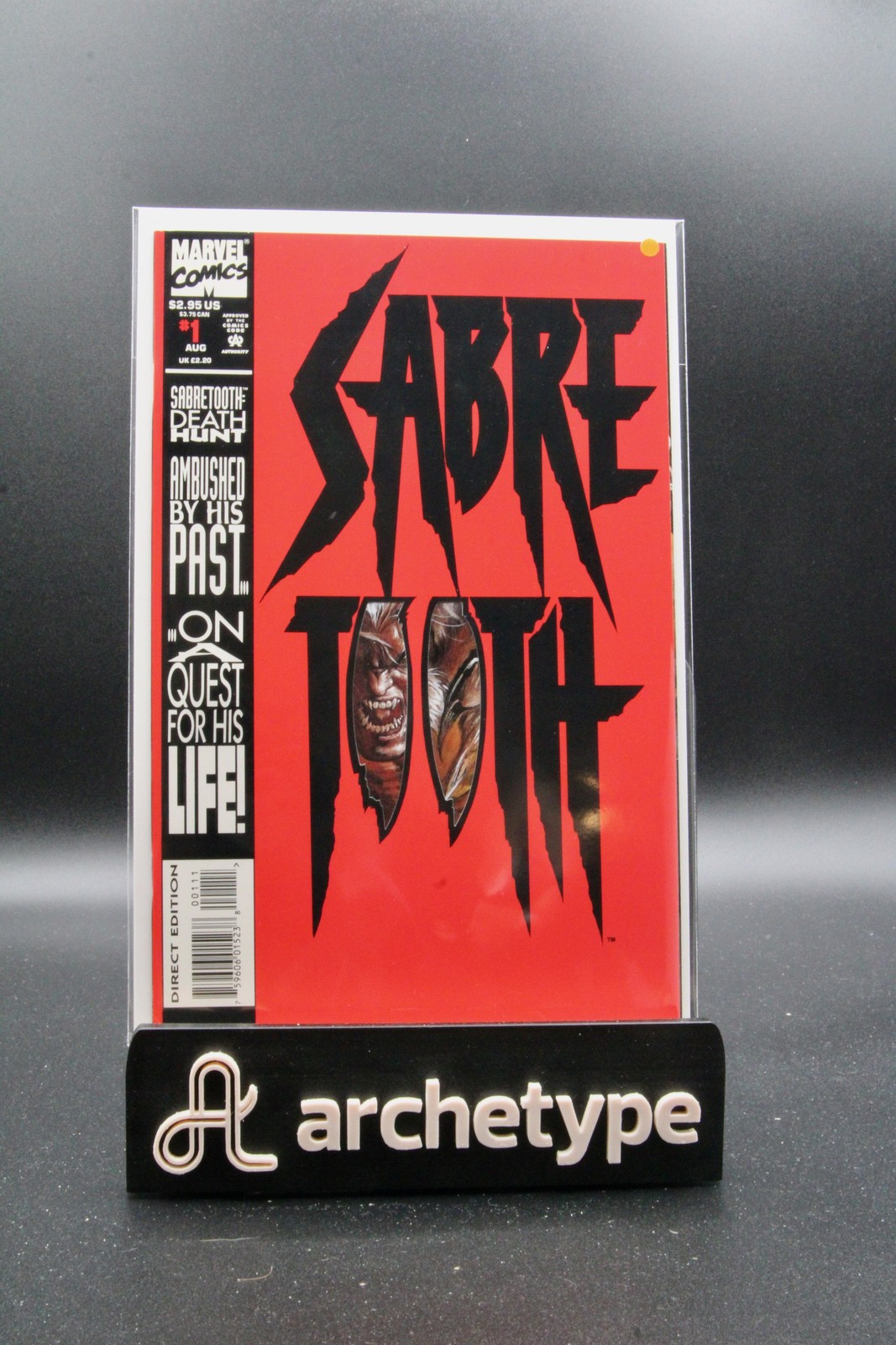 Sabretooth #1 – Marvel (1993) 9.2 NM- “Sabretooth” Death Hunt