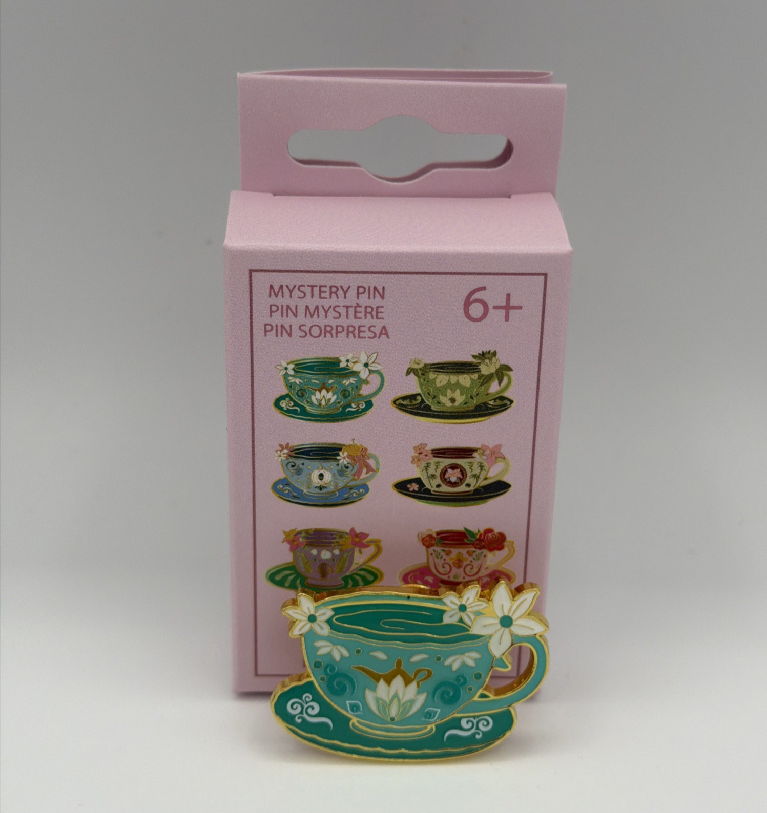 Loungefly Disney Princess Teacups Blind Box Enamel Pin – Jasmine Aladdin